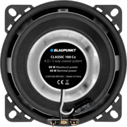 Blaupunkt CLASSIC 100 Cx, 4 tums koaxialhögtalare, par