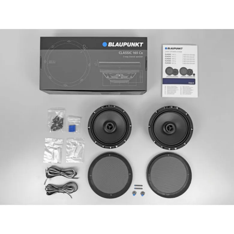 Blaupunkt CLASSIC 165 Cx, 6.5 tums koaxialhögtalare, par