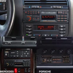 Blaupunkt Frankfurt RCM 82 DAB, retro bilstereo med Bluetooth och DAB, returexemplar