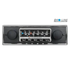 Blaupunkt Frankfurt Stereo, modern retrostereo med svart front