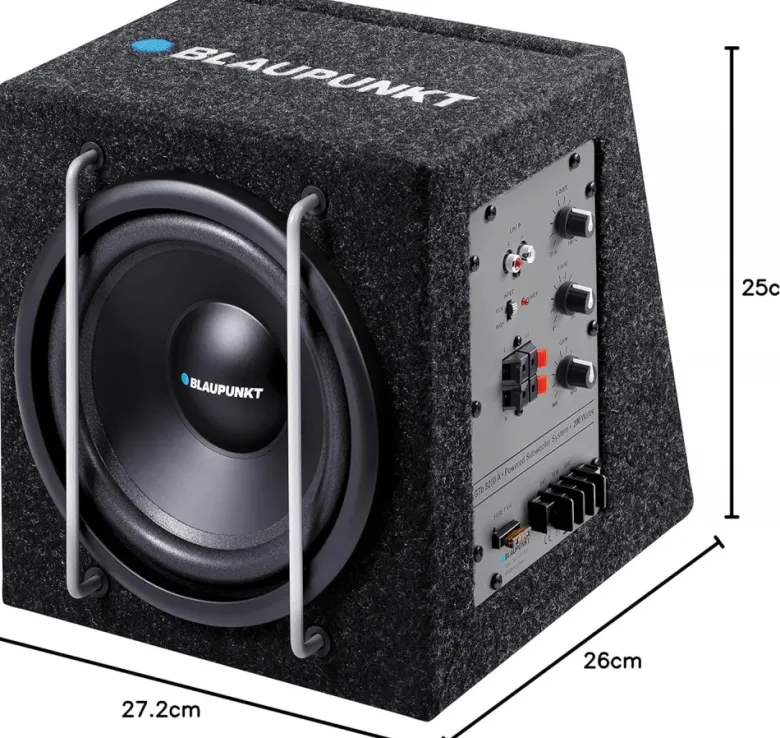 Blaupunkt GTb 8200 A, 1x8 tums aktiv baslåda