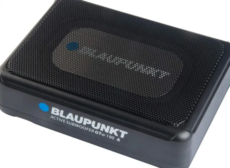 Blaupunkt GTw 190 A 12 Volt, aktiv 5x8 tums undersätesbas
