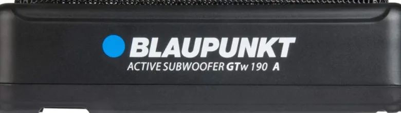 Blaupunkt GTw 190 A 12 Volt, aktiv 5x8 tums undersätesbas