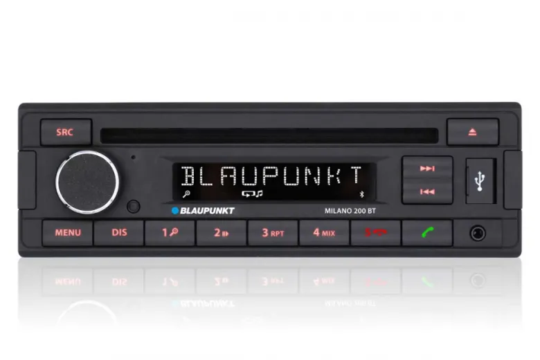 Blaupunkt Milano 200 BT, retro bilstereo med Bluetooth