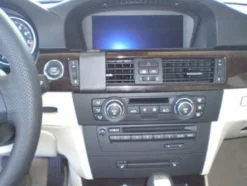 BMW 316-330/E90/E91/E92/E93 05-12, Centrerad, Träpanel, OEM Nav.