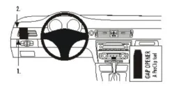 BMW 316-330/E90/E91/E92/E93 05-12, Vänster, Träpanel