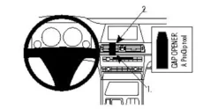 BMW 730-750 F01, F02 09-15, Centrerad