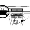 BMW 520-540/M5 E39 96-03, Konsol, Vinklad