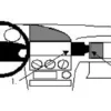 BMW 316-328 91-98, Vinklad (ej för dubbla airbag)