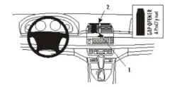 BMW X5 00-06, Centrerad, OEM Nav.