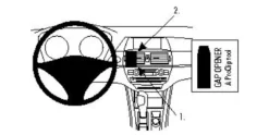 BMW X5 07-13/X6 09-14, Centrerad