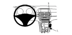 BMW X5 07-13/X6 09-14, Konsol