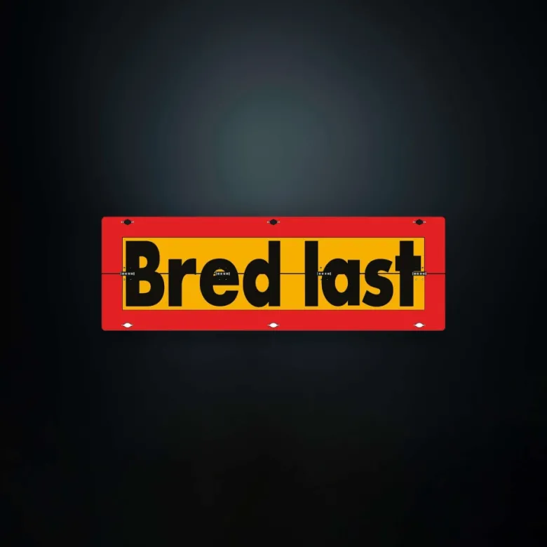 Bredlast Skylt 900X300X2Mm