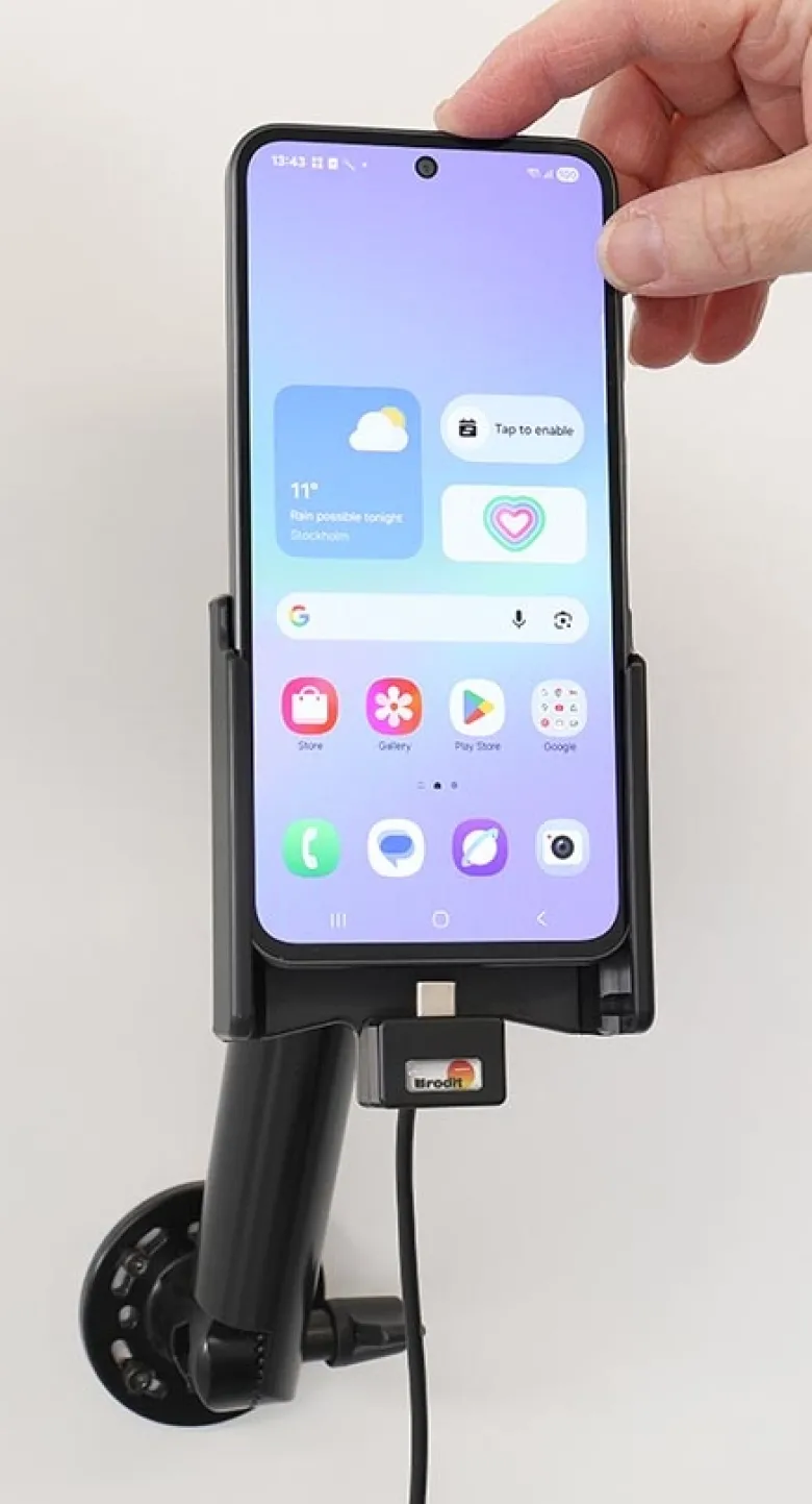 Brodit Aktiv hållare för fast installation, Samsung Galaxy A36