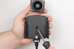 Brodit Aktiv hållare för fast installation, Apple iPhone 15/15 Pro/16/16 Pro/16e