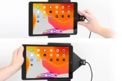 Brodit Aktiv hållare för fast installation, Apple iPad 10.2 7th Gen (A2197, A2198, A2200)/8th Gen (A2428, A2429, A2430, A2270)/9th Gen (A2602, A2603, A2604, A2605)