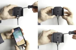 Brodit Aktiv hållare för fast installation, Apple iPhone 11/11 Pro/X/XR/Xs