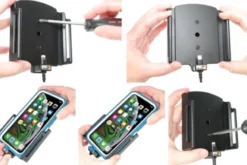 Brodit Aktiv hållare för fast installation, Apple iPhone 11/11 Pro/11 Pro Max/Xs Max