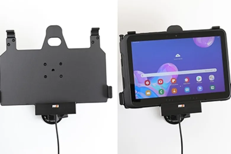Brodit Aktiv hållare för fast installation, Samsung Galaxy Tab Active Pro T540/T545/T547/T547U