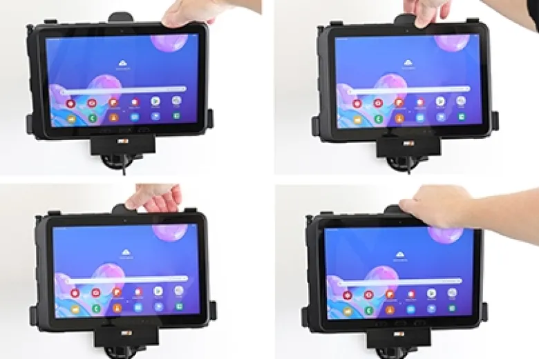 Brodit Aktiv hållare för fast installation, Samsung Galaxy Tab Active Pro T540/T545/T547/T547U