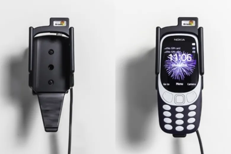Brodit Aktiv hållare för fast installation, Nokia 3310 (2017)
