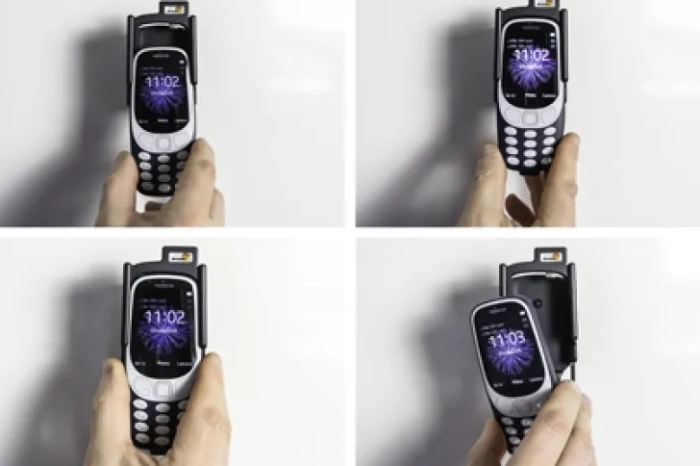 Brodit Aktiv hållare för fast installation, Nokia 3310 (2017)