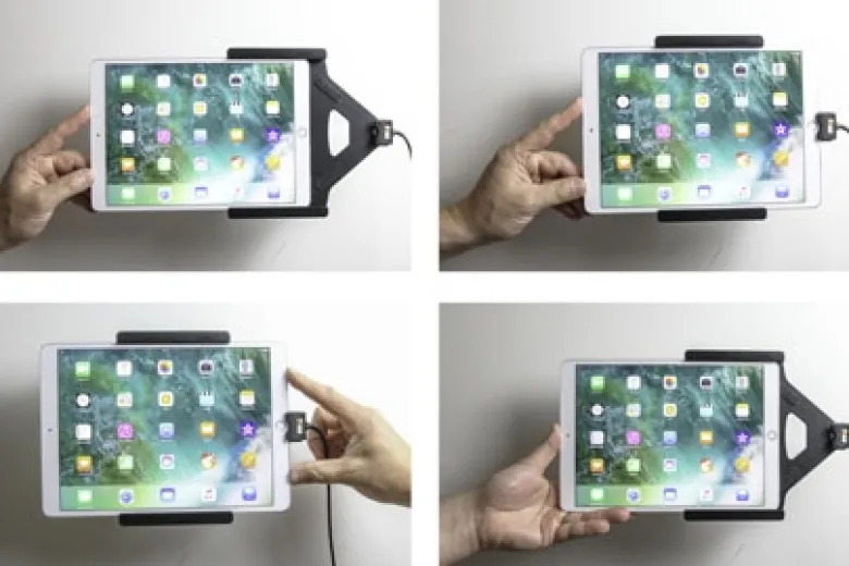 Brodit Aktiv hållare för fast installation, Apple iPad Air 2019/Air 3rd Gen (A2123, A2152, A2153, A2154)/Pro 10.5 (A1701, A1709)