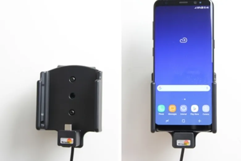 Brodit Aktiv hållare för fast installation, Samsung Galaxy S8