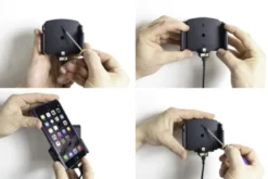Brodit Aktiv hållare för fast installation, Apple iPhone 11/11 Pro/6 Plus/6S Plus/7 Plus/8 Plus/X/XR/Xs/Xs Max