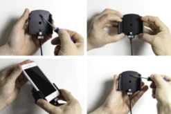 Brodit Aktiv hållare för fast installation, Apple iPhone 6/6S/7/8/SE 2nd Gen 2020/X/Xs