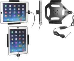 Brodit Aktiv hållare för fast installation, Apple iPad 5th Gen (A1822, A1823)/9.7 6th Gen (A1893, A1954)/9.7 New/Air (A1474, A1475, A1476)