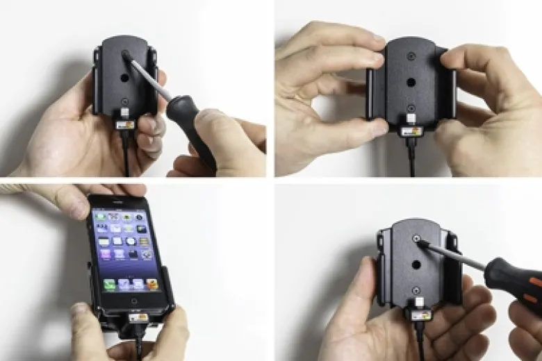 Brodit Aktiv hållare för fast installation, Apple iPhone 5/5C/5S/SE