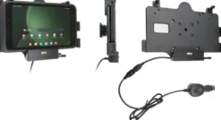 Brodit Aktiv hållare med cigg-kontakt, Samsung Galaxy Tab Active 3 SM-T570/SM-T575/5 SM-X300/SM-X306B