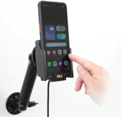 Brodit Aktiv hållare med cigg-kontakt, Samsung Galaxy XCover 7 Pro SM-G766