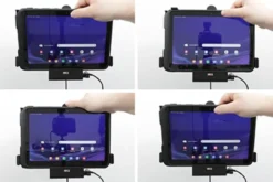 Brodit Aktiv hållare med cigg-kontakt, Samsung Galaxy Tab Active 4 Pro SM-T630/SM-T636
