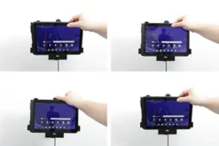 Brodit Aktiv hållare med cigg-kontakt, Samsung Galaxy Tab Active 4 Pro SM-T630/SM-T636