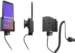 Brodit Aktiv hållare med cigg-kontakt, Samsung Galaxy A7 2018 (SM-A750)