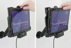Brodit Aktiv hållare med cigg-kontakt, Samsung Galaxy Tab Active Pro T540/T545/T547/T547U