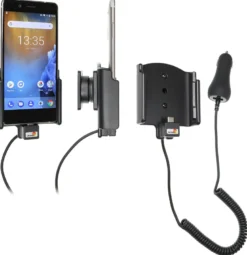 Brodit Aktiv hållare med cigg-kontakt, Nokia 8