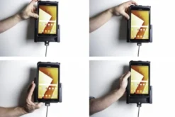 Brodit Aktiv hållare med cigg-kontakt, Samsung Galaxy Tab Active 2 SM-T390/SM-T395/3 SM-T570/SM-T575