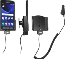 Brodit Aktiv hållare med cigg-kontakt, Samsung Galaxy S7 Active