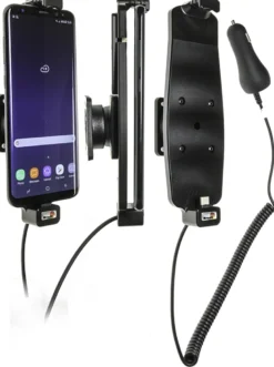 Brodit Aktiv hållare med cigg-kontakt, Samsung Galaxy S8+/S9+