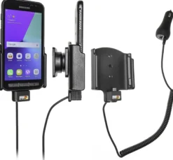 Brodit Aktiv hållare med cigg-kontakt, Samsung Galaxy Xcover 4