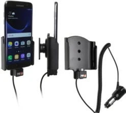 Brodit Aktiv hållare med cigg-kontakt, Samsung Galaxy S7 Edge