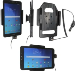 Brodit Aktiv hållare med cigg-kontakt, Samsung Galaxy Tab E 8.0
