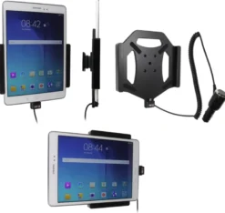 Brodit Aktiv hållare med cigg-kontakt, Samsung Galaxy Tab A 9.7