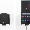 Brodit Aktiv hållare med USB-kabel och cigg-adapter, Samsung Galaxy S22 Ultra 5G (SM-S908B/SM-S908B/DS)