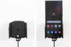 Brodit Aktiv hållare med USB-kabel och cigg-adapter, Samsung Galaxy S22 Ultra 5G (SM-S908B/SM-S908B/DS)