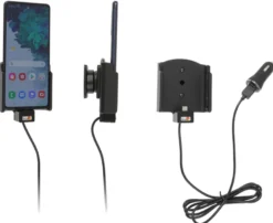 Brodit Aktiv hållare med USB-kabel och cigg-adapter, Samsung Galaxy S20 FE (SM-G780/SM-G781)