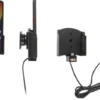 Brodit Aktiv hållare med USB-kabel och cigg-adapter, Samsung Galaxy Xcover Pro SM-G715